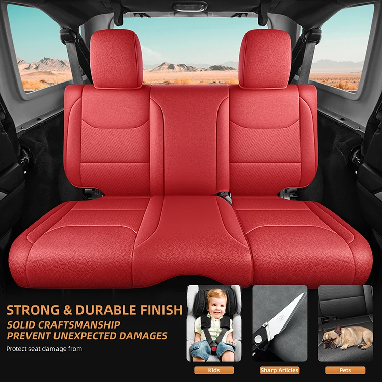 2013-2017 Jeep Wrangler JK 4-Door Seat Cover Set